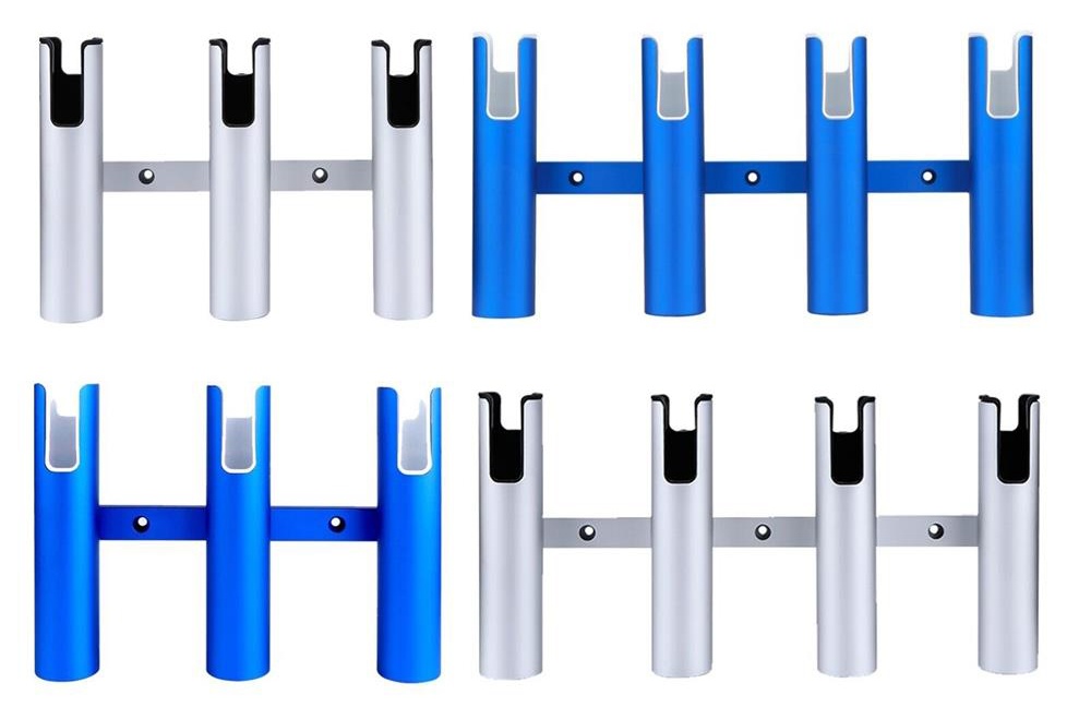 Превъзходен държач за морски пръти от алуминиева сплав с 4 тръби