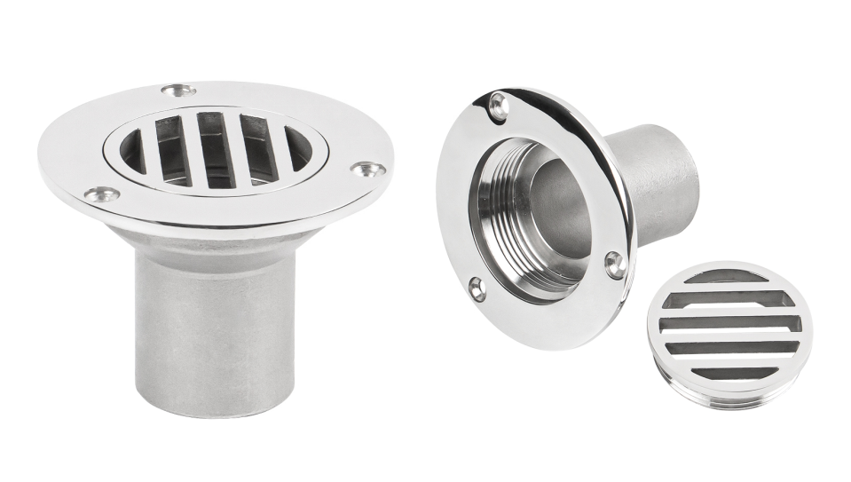 316 Неръждаема стомана Подвижен дренаж на кокпита